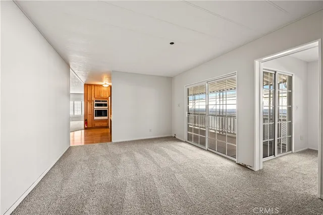 a view of a room with closet