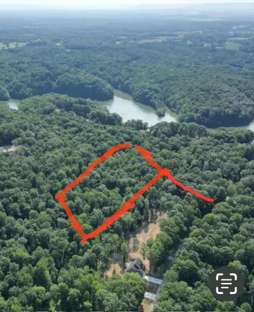 a view of a park with swings