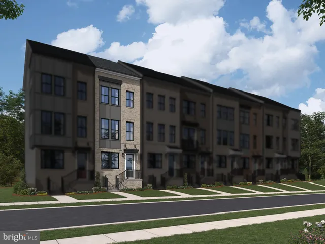 a tall building sitting on the side of a street