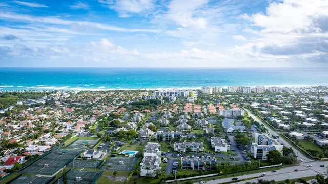 a view of city and ocean