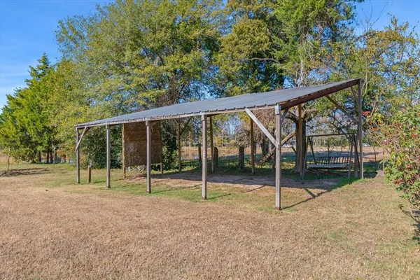 a house view with a outdoor space