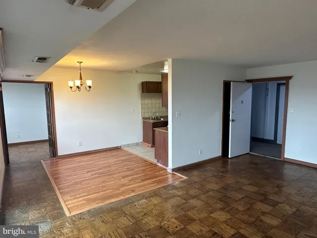 wooden floor in an empty room