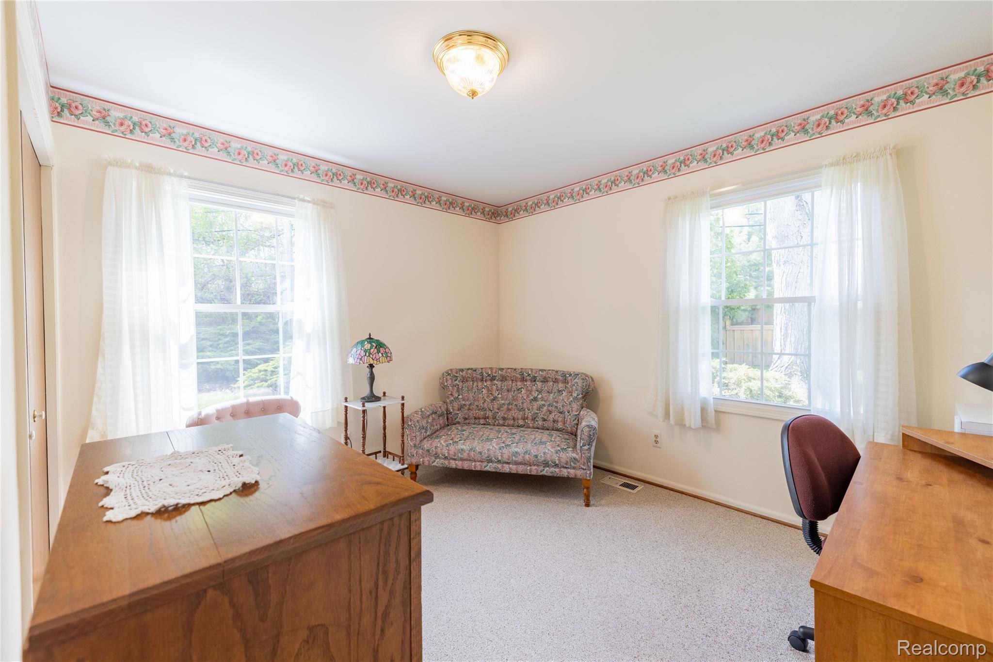 27758 Johnson Road Grosse Ile, MI 48138 - Photo 12 of 49 Office space featuring light carpet and baseboards