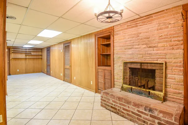 a view of a bathroom with shower