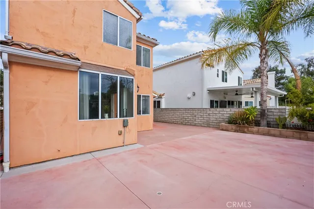 a view of backyard and tree