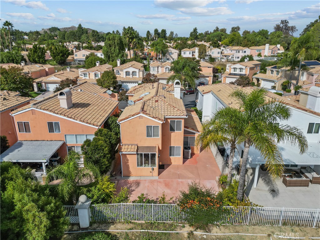 25726 Emerson Lane Stevenson Ranch, CA 91381 - Photo 43 of 45 an aerial view of residential houses with outdoor space