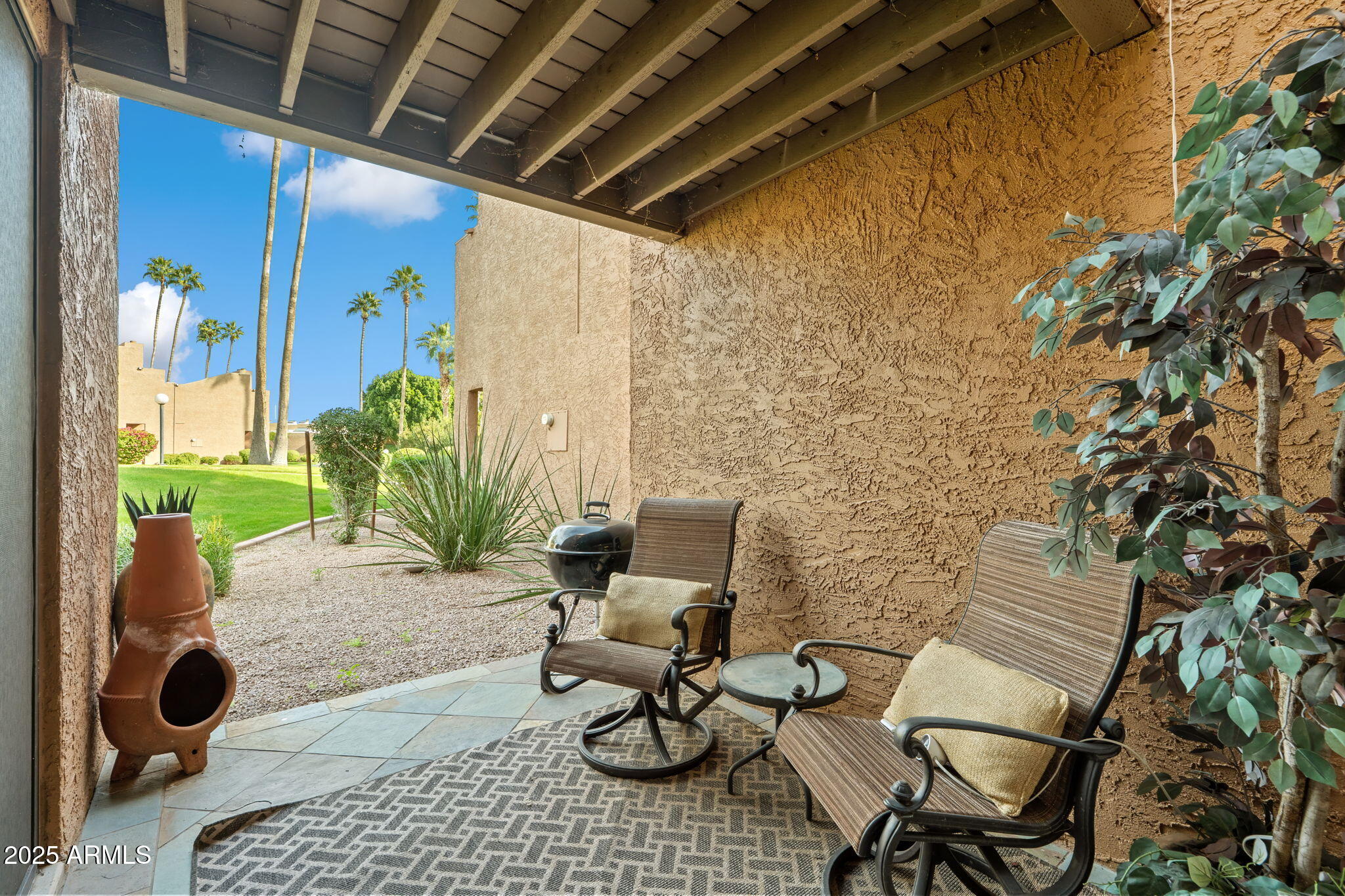 7401 North Scottsdale Road, Unit 24 Paradise Valley, AZ 85253 - Photo 9 of 47 Patio 2, off LR
