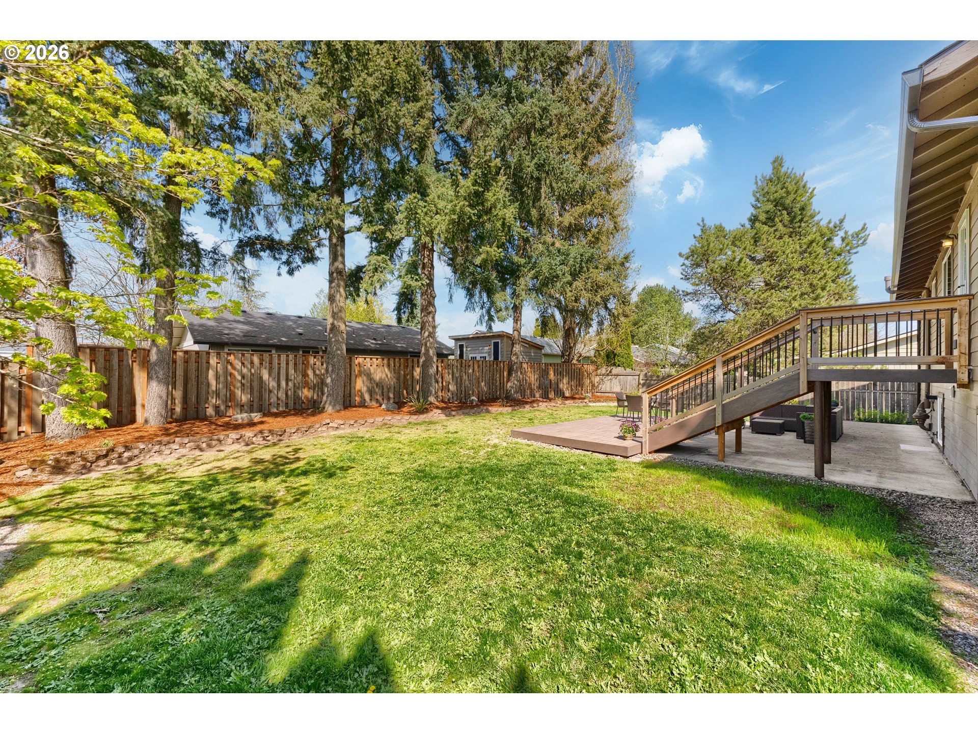 12785 Southwest Percheron Lane Beaverton, OR 97008 - Photo 37 of 42 a swimming pool with outdoor seating and yard