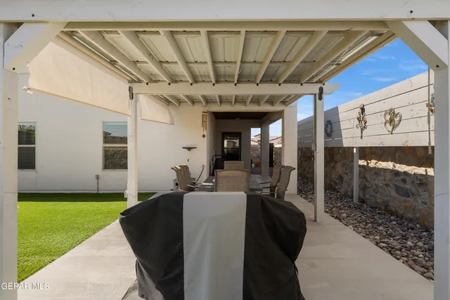 a living room with a bath tub and couches