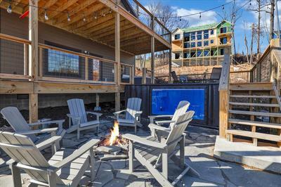 833 Village Loop Road Gatlinburg, TN 37738 - Photo 21 of 24 Pool window and fire pit