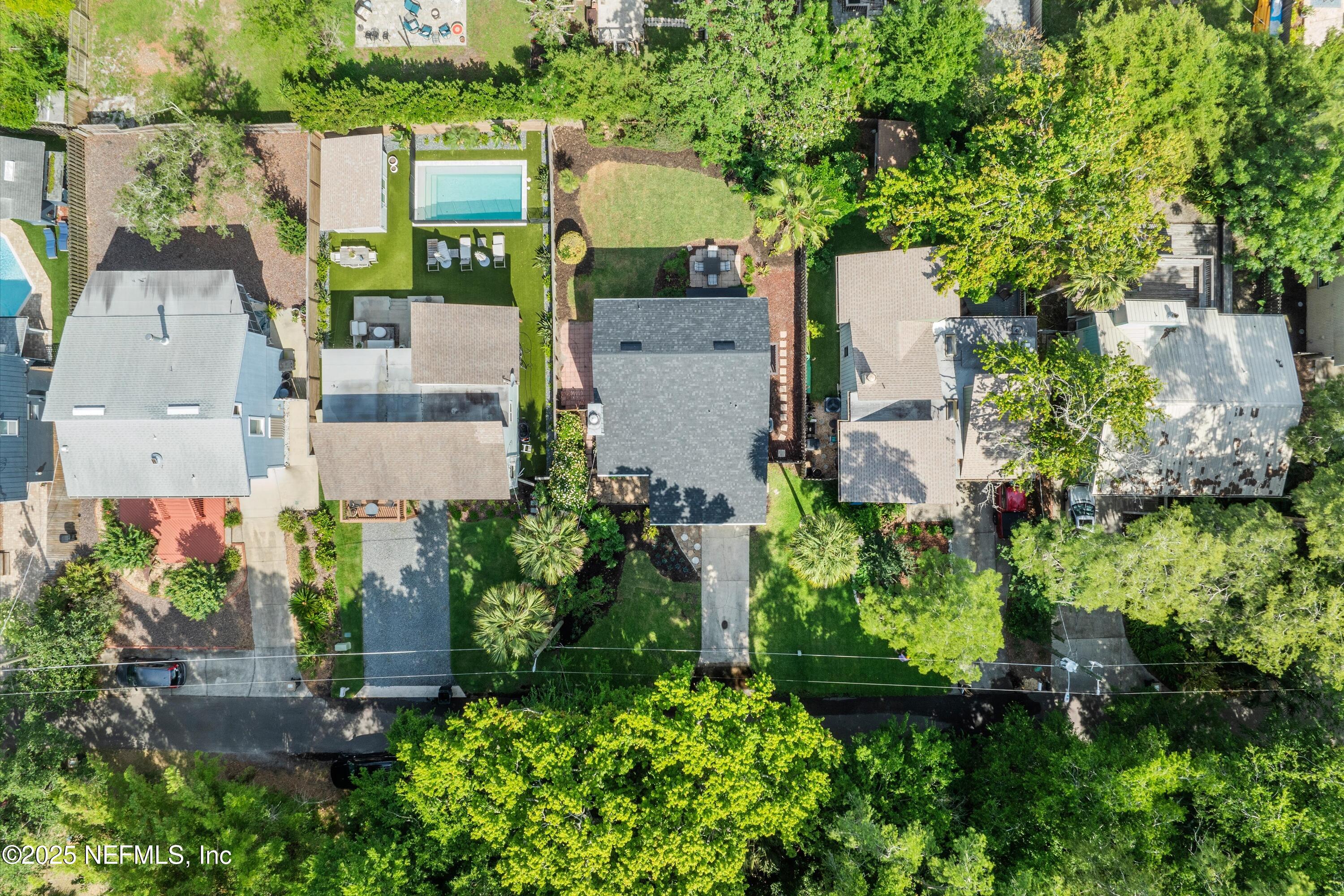 338 Magnolia Street Atlantic Beach, FL 32233 - Photo 24 of 26 23-Birds Eye View
