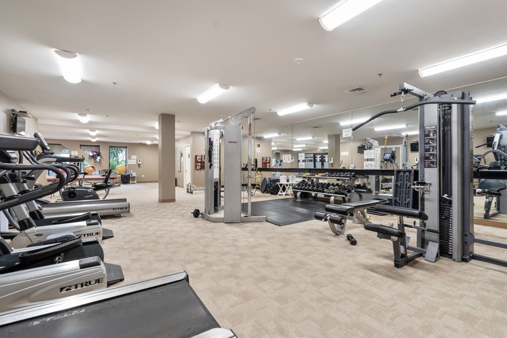 2400 Beacon Street, Unit 112 Boston, MA 02467 - Photo 20 of 21 a view of a room with gym equipment
