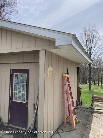 a view of outdoor space with deck