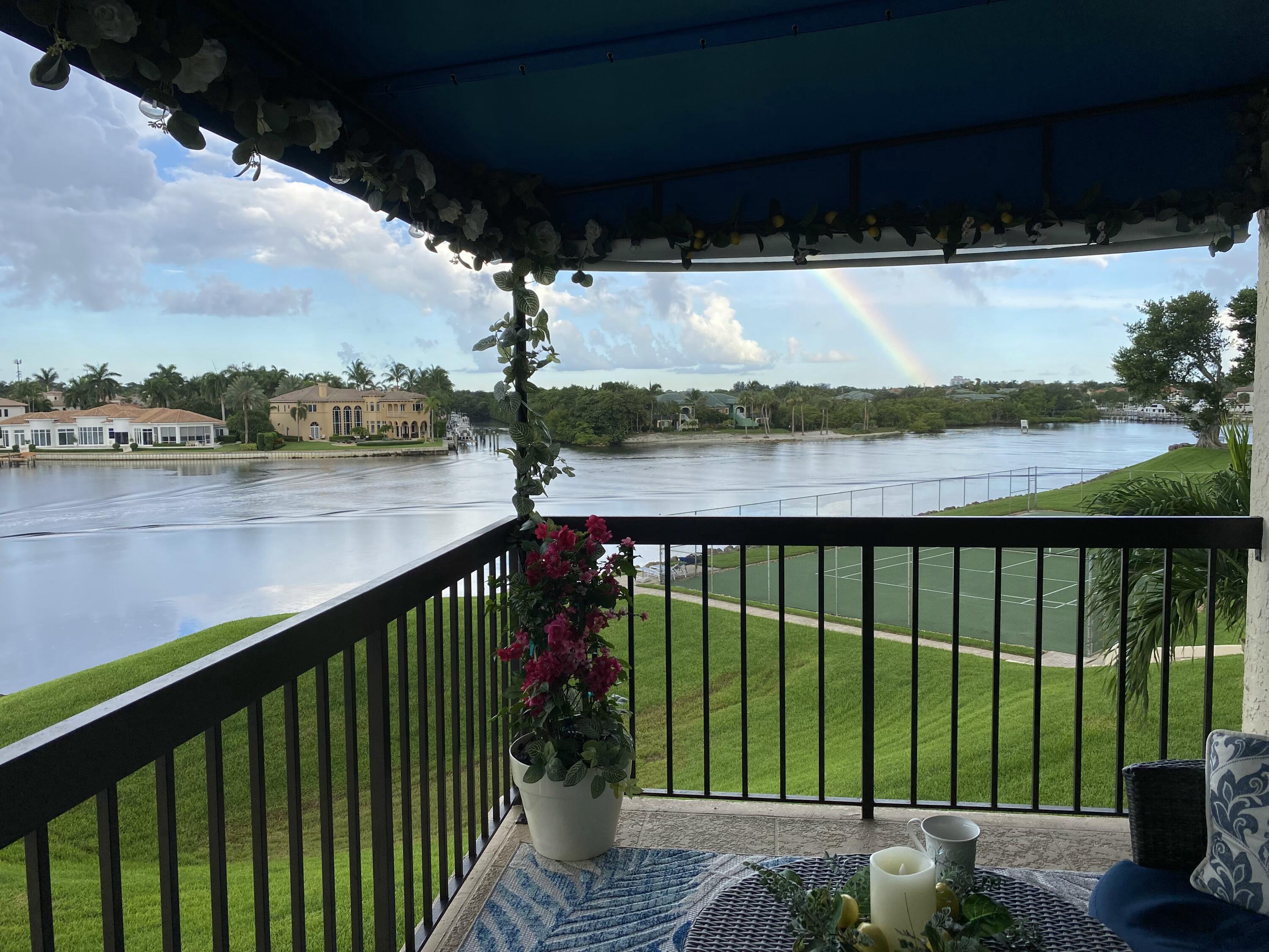 364 Golfview Road, Unit 301 North Palm Beach, FL 33408 - Photo 21 of 29 View from Balcony