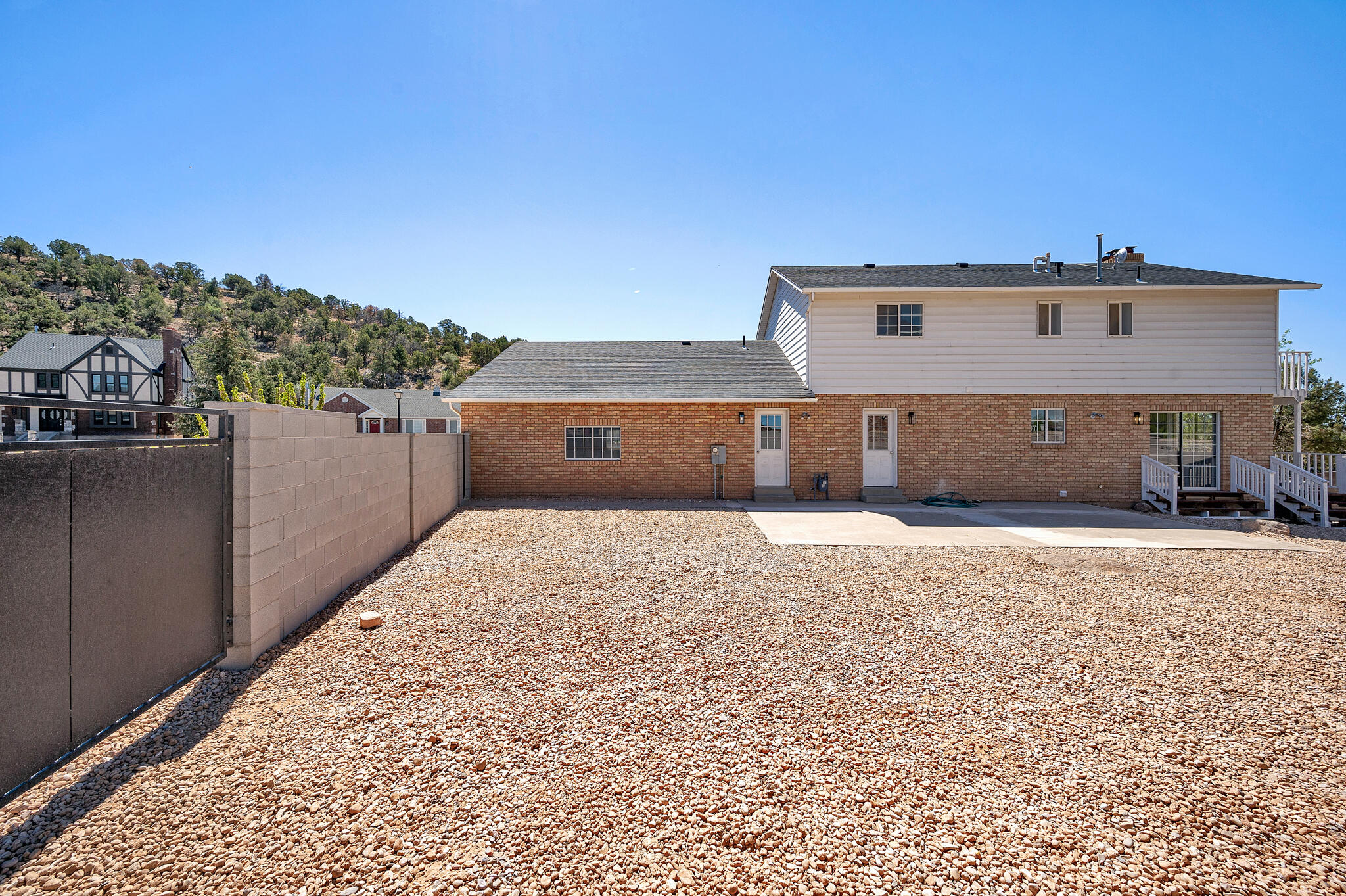 763 East Fiddlers Canyon Road Cedar City, UT 84721 - Photo 35 of 35 RV Gate & Back Yard