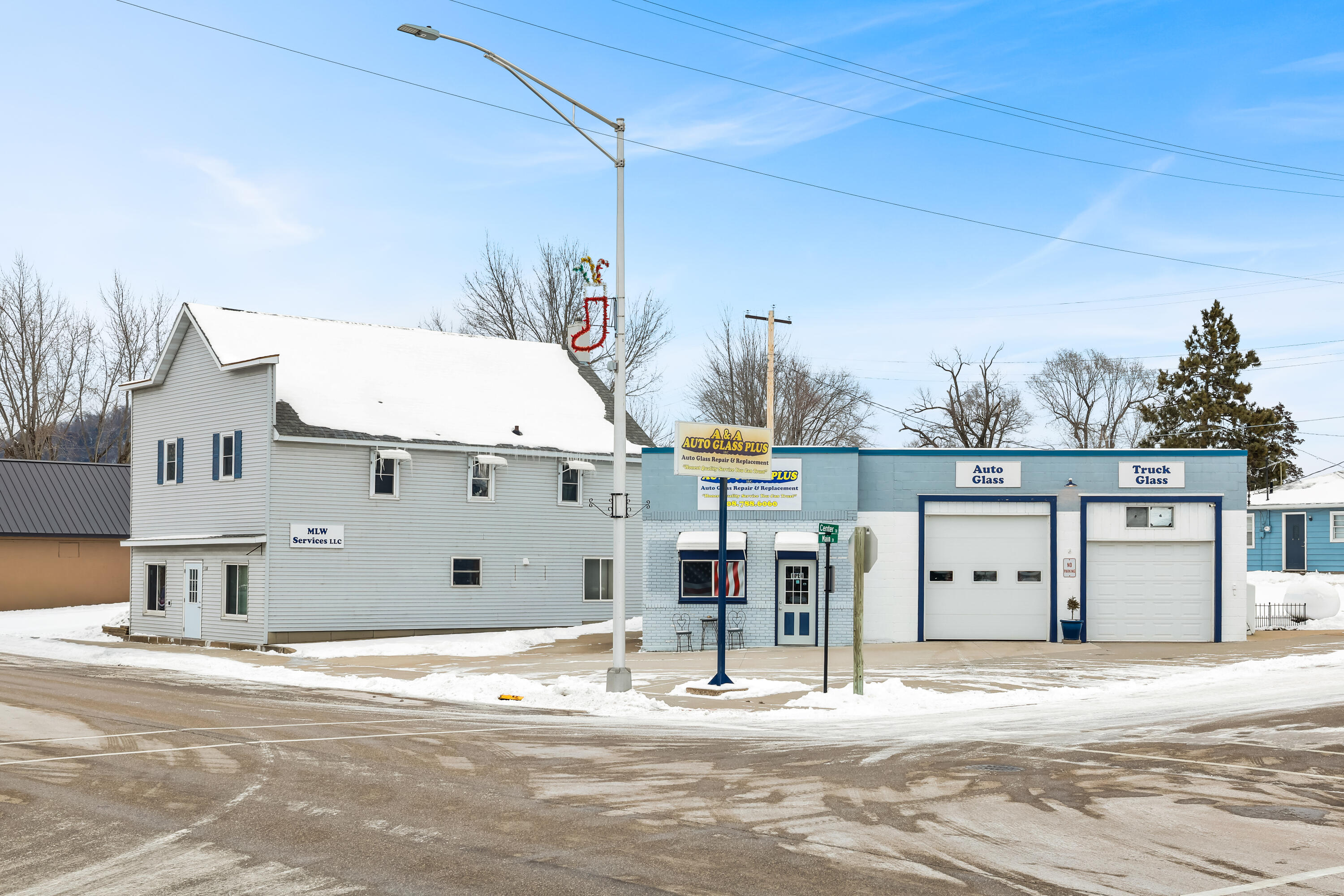 Shop and tri plex