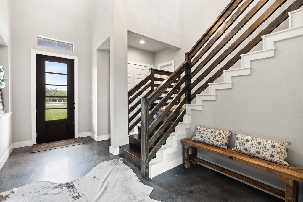 3830 Outback Trail Spicewood, TX 78669 - Photo 13 of 40 a view of entryway and hall