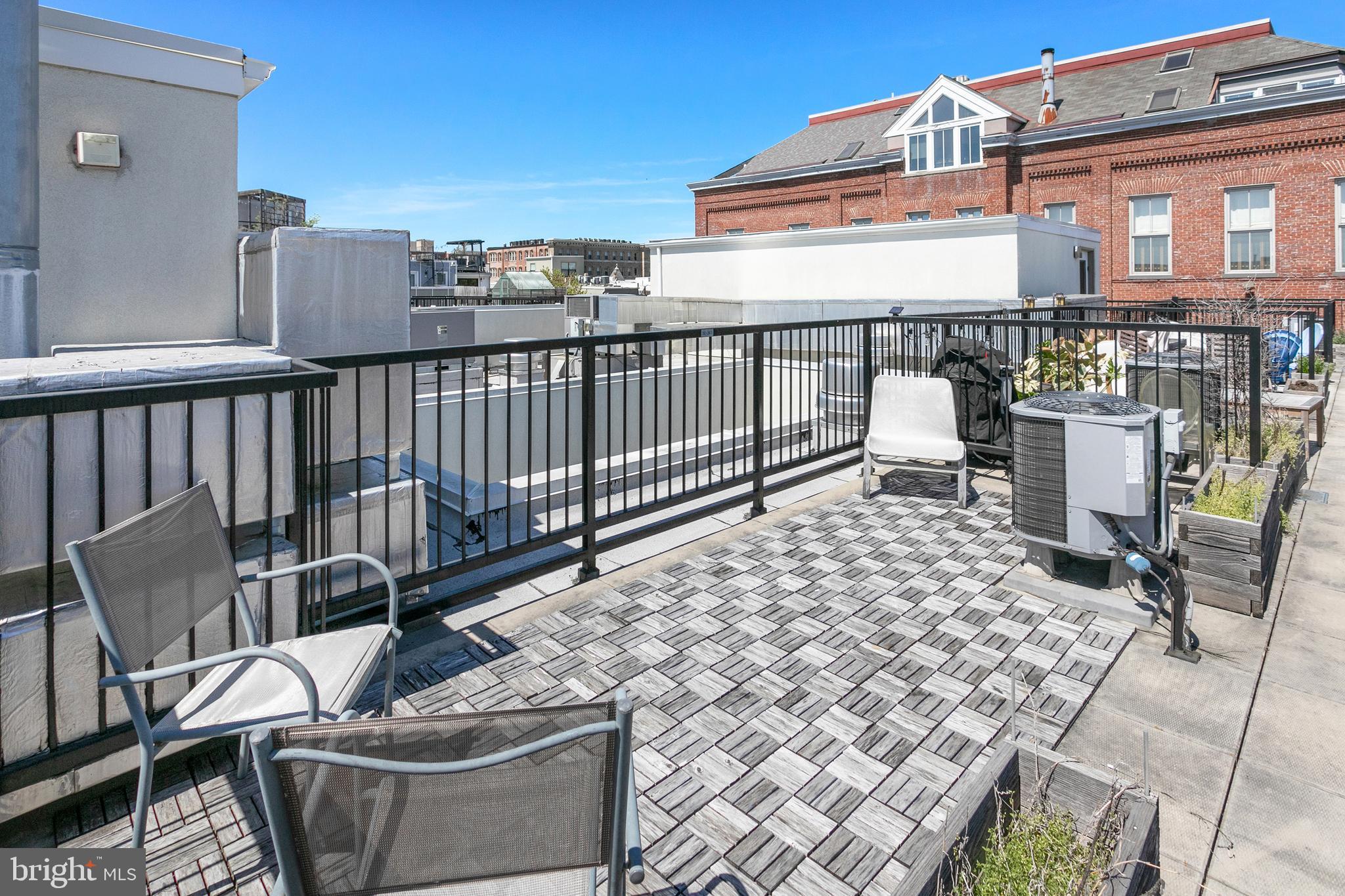 2422 17th Street Northwest, Unit 303 Washington, DC 20009 - Photo 13 of 24 Dedicated roof space