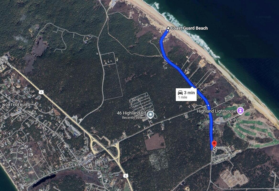 71 South Highland Road, Unit 235 Truro, MA 02666 - Photo 34 of 74 Aerial Campground to Beach