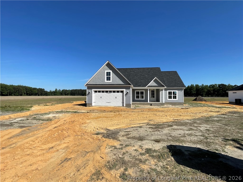Front with covered porch