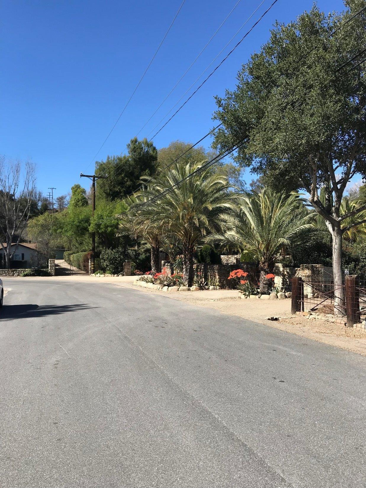 160 Grapevine Road Oak View, CA 93022 - Photo 34 of 35 a view of a road with a building in the background