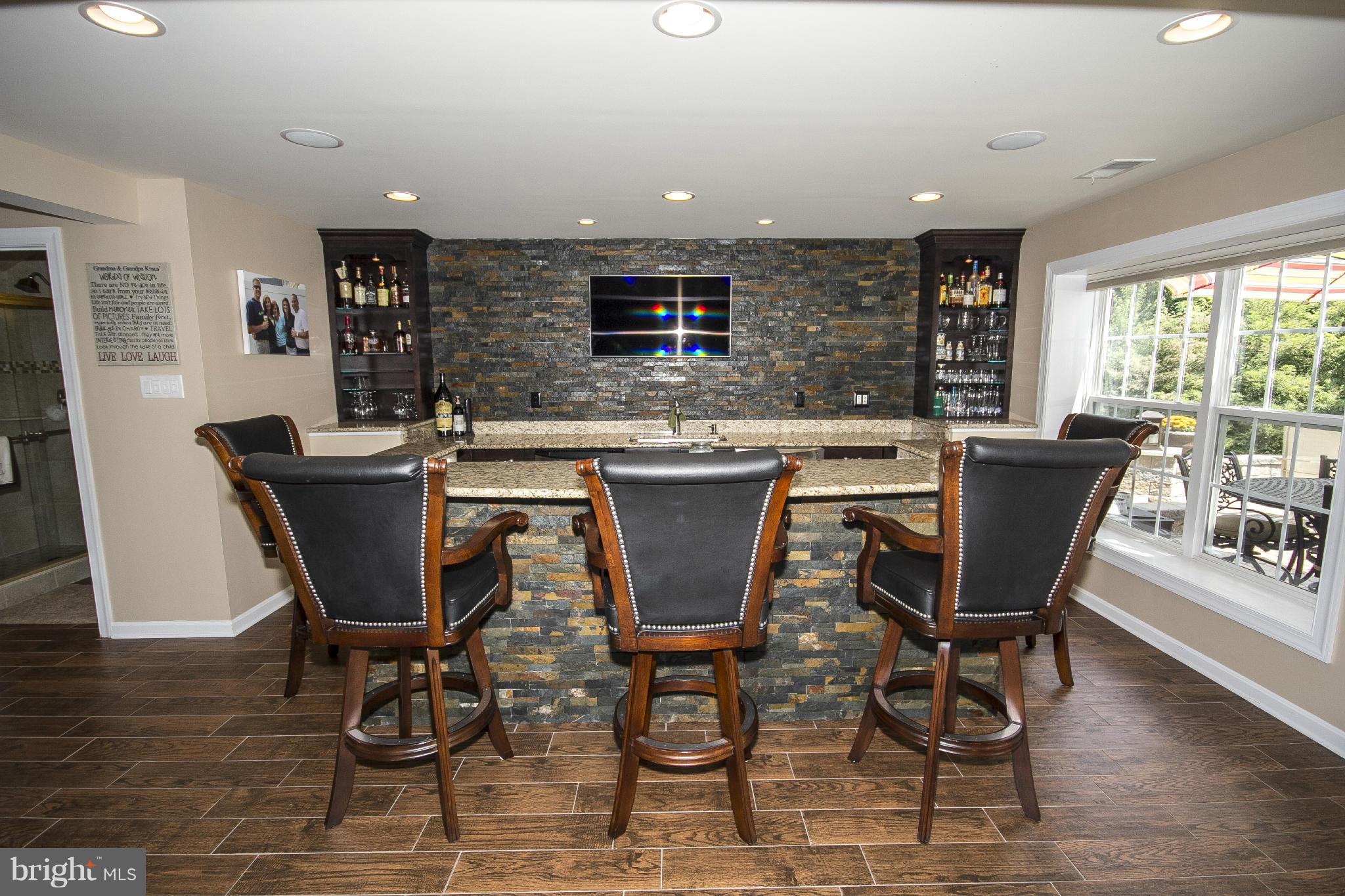 5107 Bright Owl Road Perry Hall, MD 21128 - Photo 21 of 30 Bar Area Open and Great for Entertaining