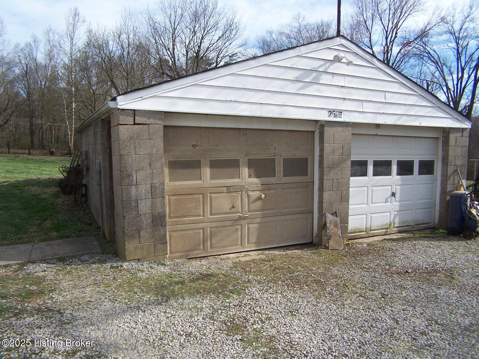 2506 Granger Road Fairdale, KY 40118 - Photo 6 of 14 2 Car Garage with Double Doors