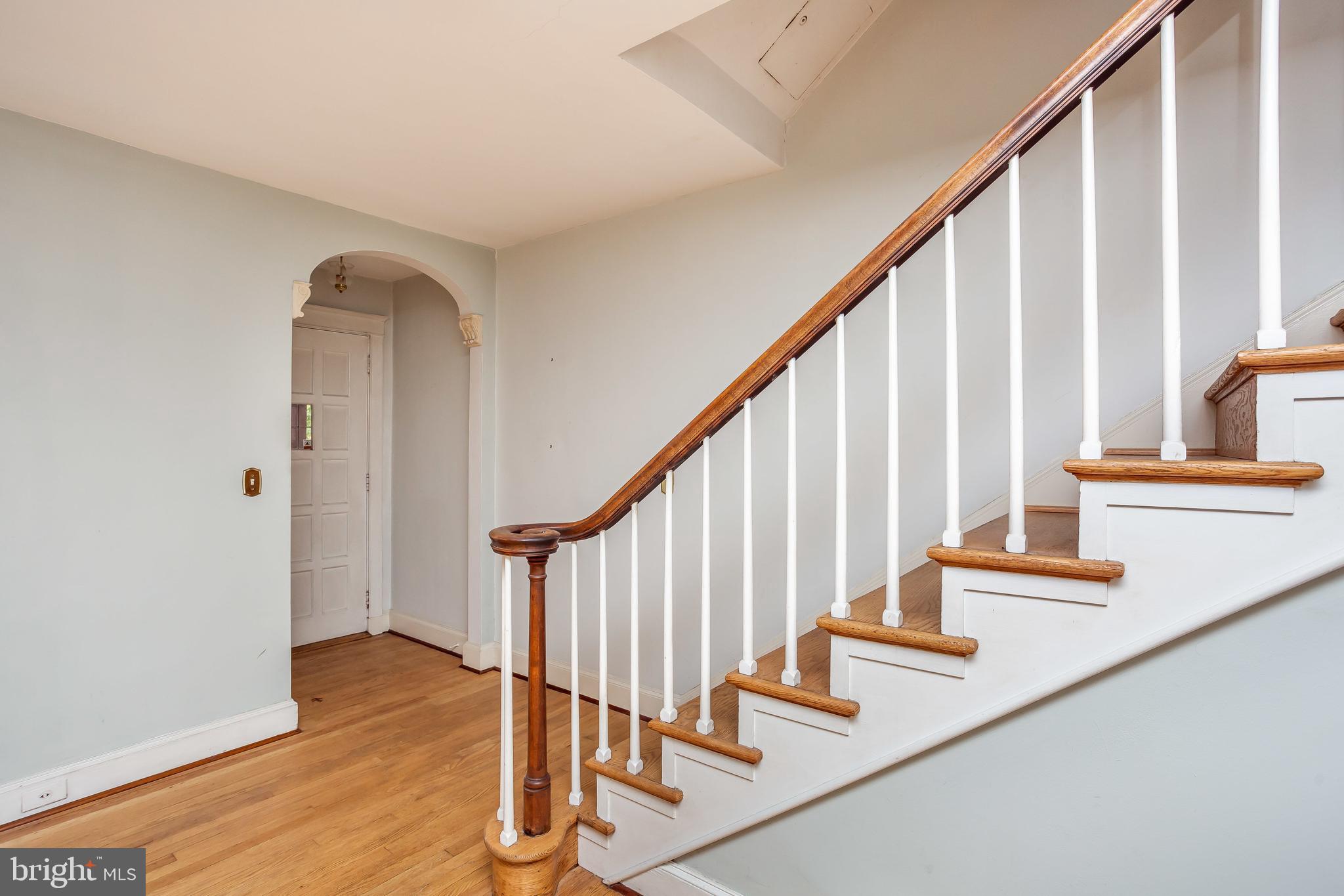 4121 Westview Road Baltimore, MD 21218 - Photo 22 of 45 Beautiful original stairway