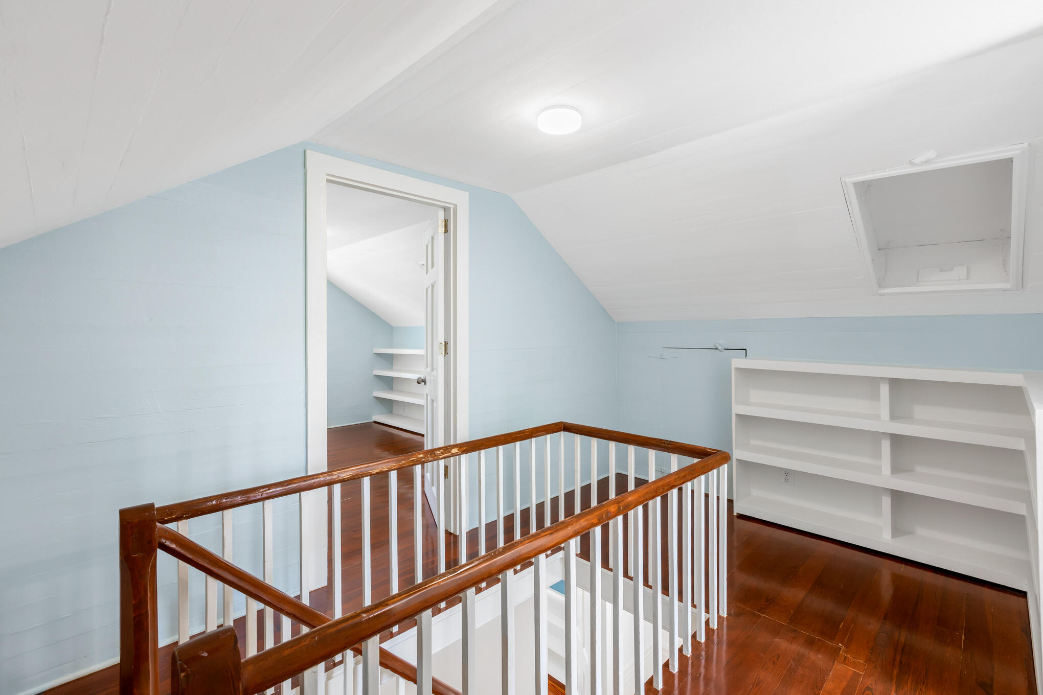 408 William Street Key West, FL 33040 - Photo 45 of 58 a view of staircase with white walls and a window