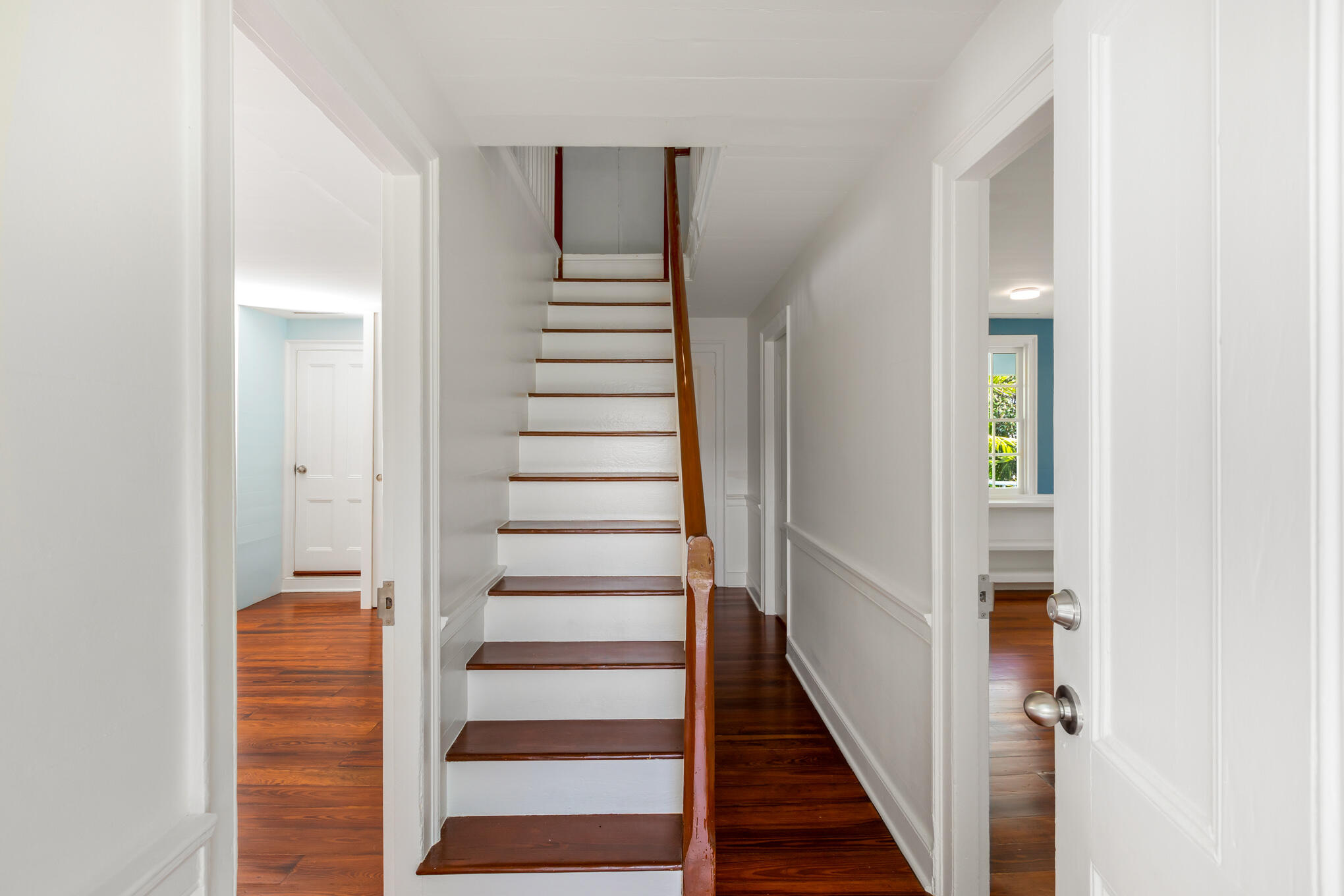 408 William Street Key West, FL 33040 - Photo 47 of 58 a view of a hallway with wooden floor and entryway