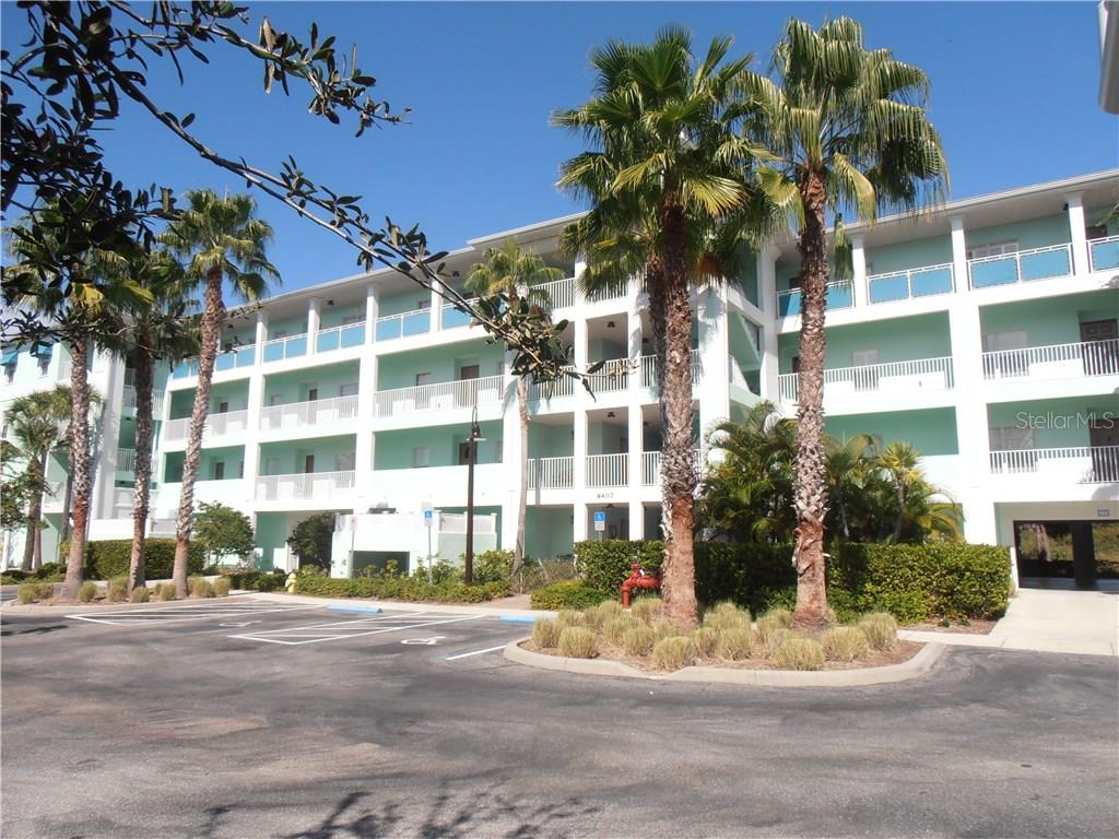 Front of building