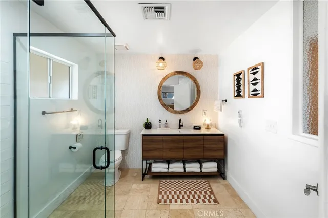 a outdoor view with a sitting space