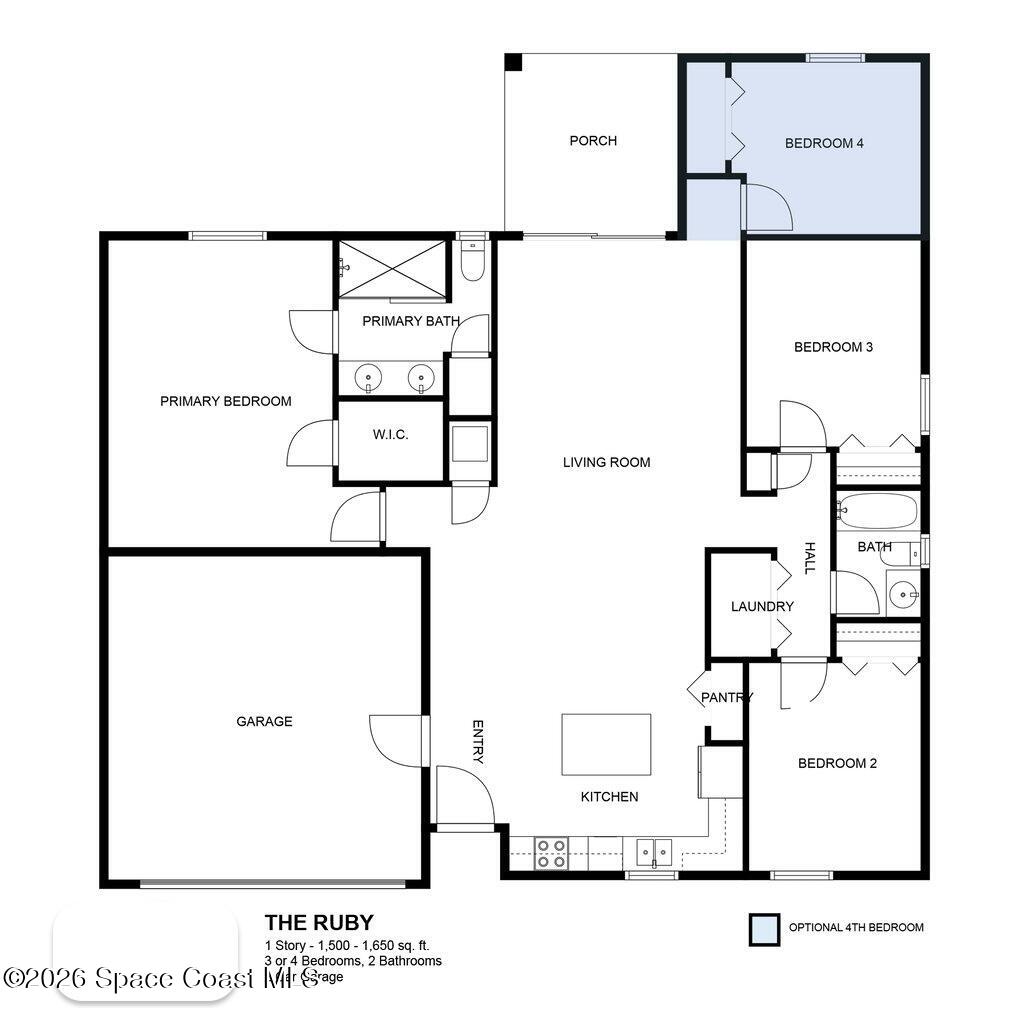 901 Tupelo Road Southwest, Unit 20 Palm Bay, FL 32908 - Photo 14 of 14 The Ruby Floor Plan options NO LOGO