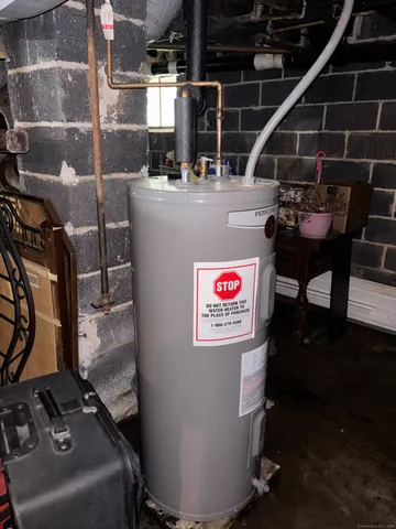 a view of storage and utility room