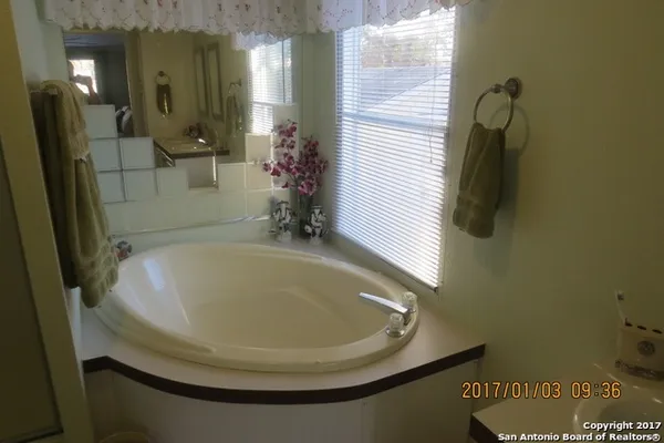 a bathroom with a sink