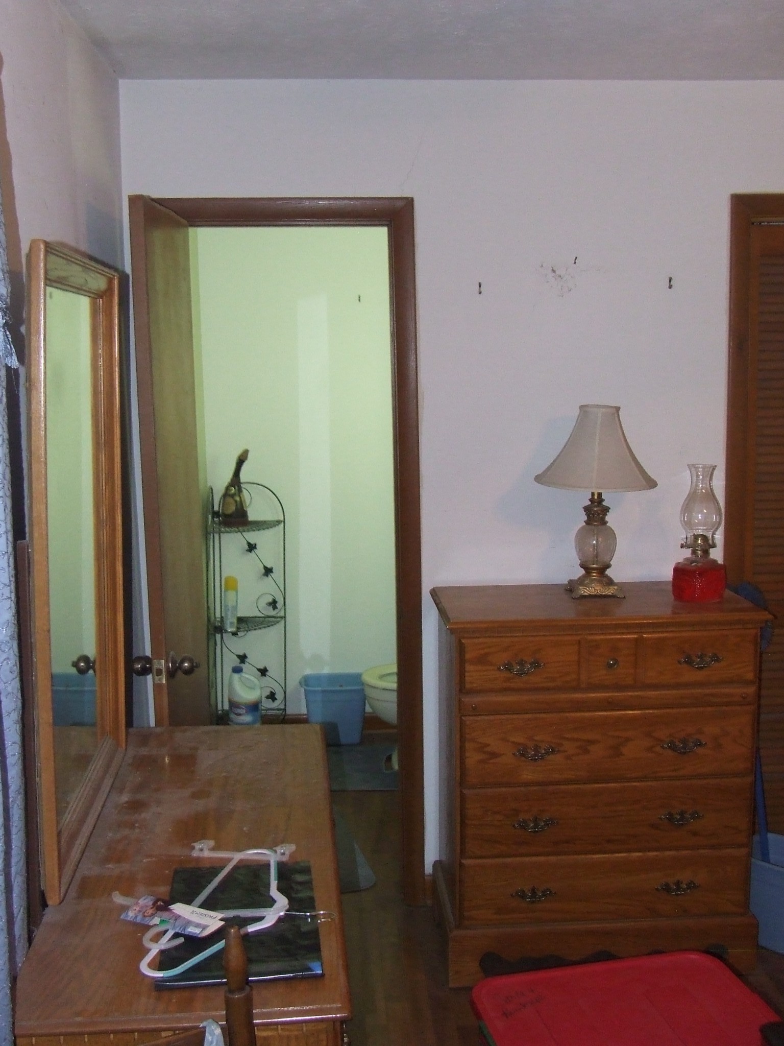 63 Sneed Road McMinnville, TN 37110 - Photo 15 of 22 a room with a bed and a mirror