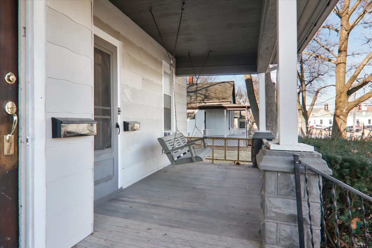 910 North Center Street Bloomington, IL 61701 - Photo 5 of 26 a view of living room and patio
