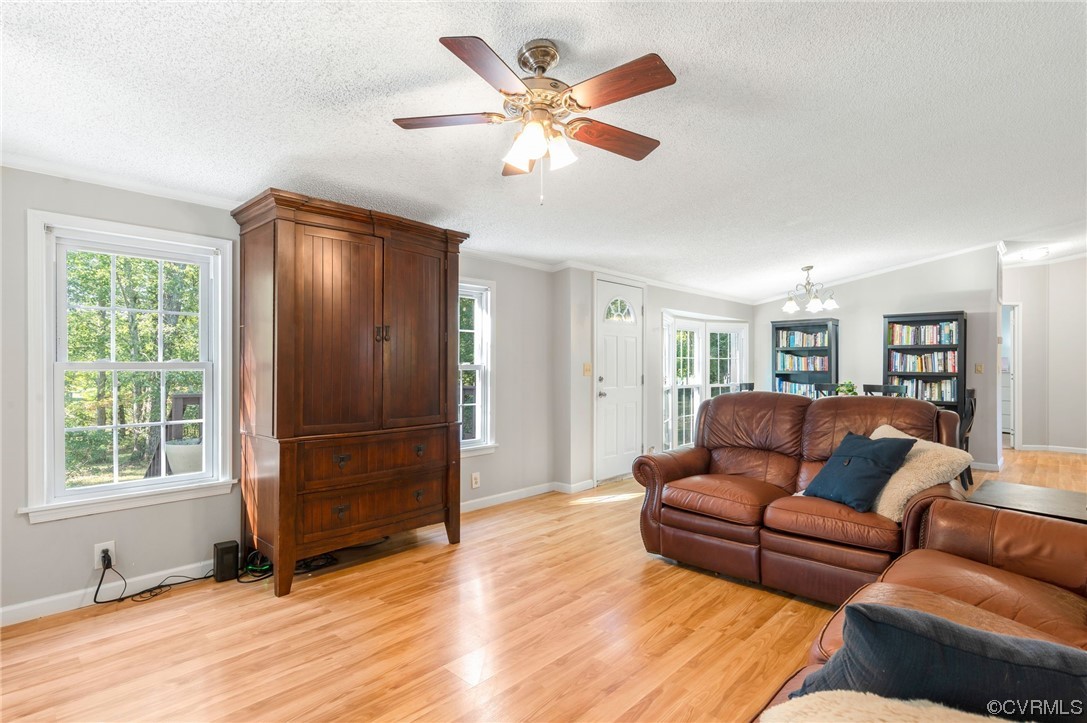 2382 Pony Farm Road Maidens, VA 23102 - Photo 11 of 34 a living room with furniture and wooden floor