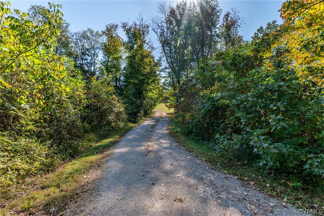 2382 Pony Farm Road Maidens, VA 23102 - Photo 30 of 34 a view of a pathway both side of yard