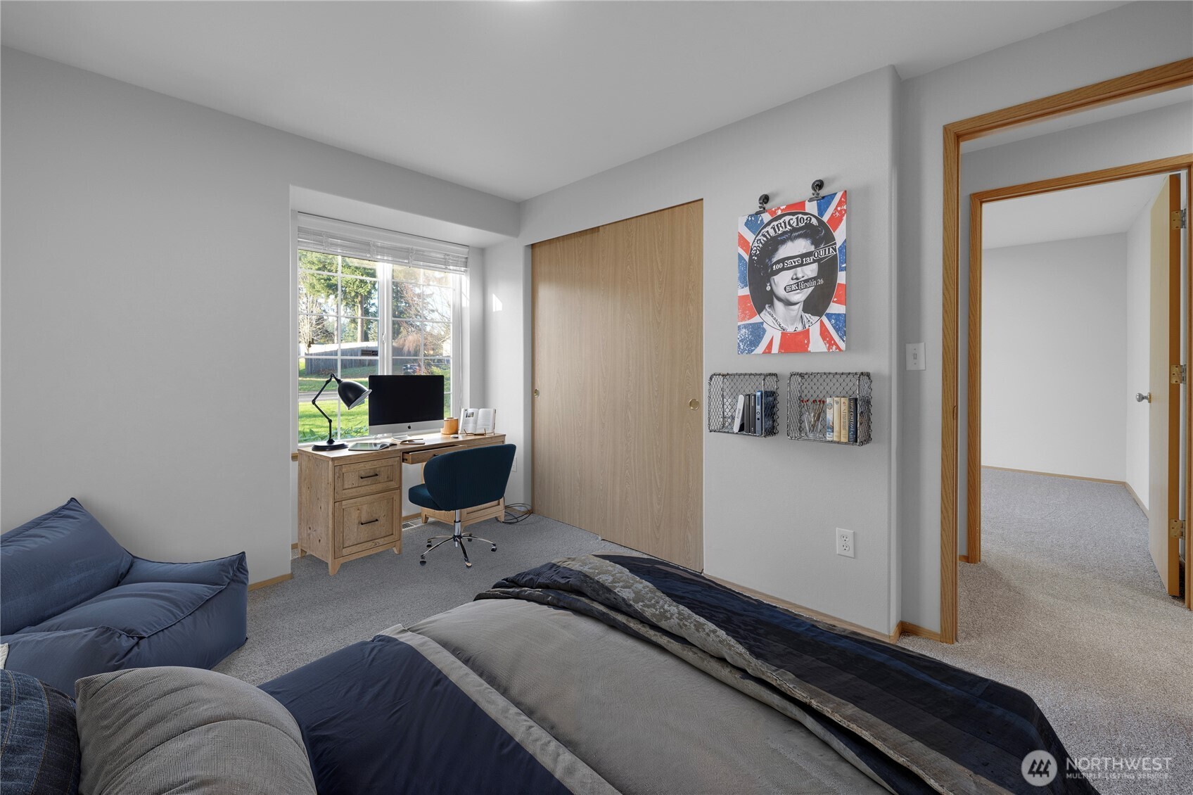 24005 72nd Avenue East Graham, WA 98338 - Photo 20 of 32 a bedroom with bed and furniture