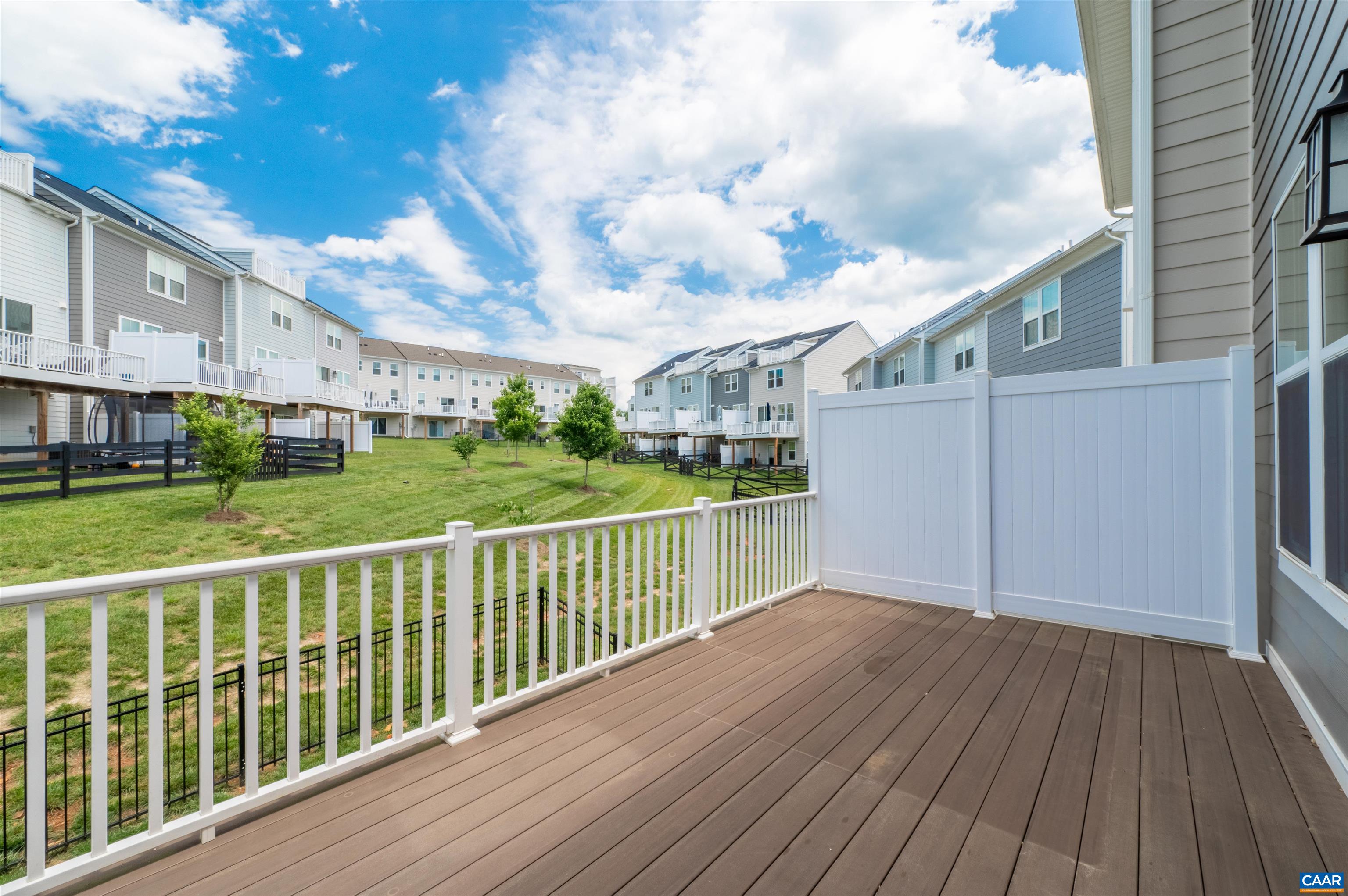 4454 Alston Street Crozet, VA 22932 - Photo 31 of 47 a view of a balcony with wooden floor