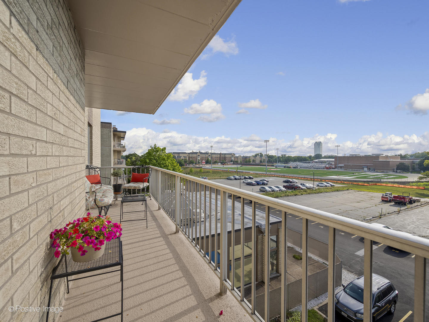 100 West Butterfield Road, Unit 401N Elmhurst, IL 60126 - Photo 23 of 29 a view of a balcony and chairs