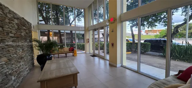 a view of a building with a porch