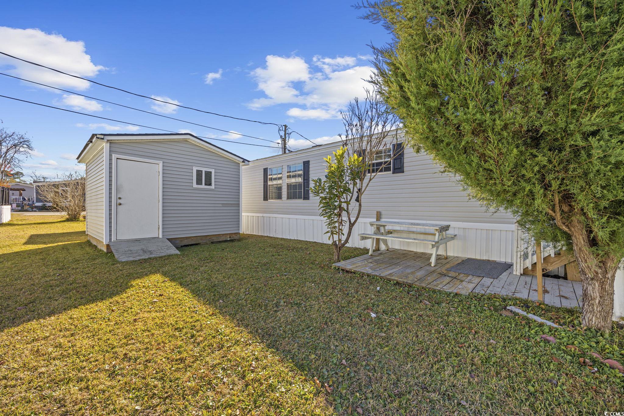 2000 Highway 15 Myrtle Beach, SC 29577 - Photo 23 of 27 View of green lawn with a storage unit