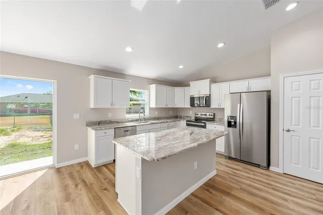 a view of empty room