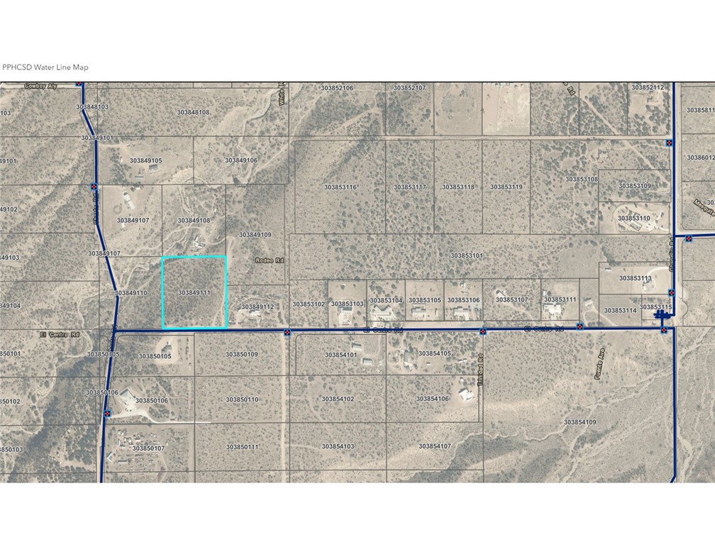 0 El Centro Road Phelan, CA 92371 - Photo 6 of 7 a black and white photo of a house