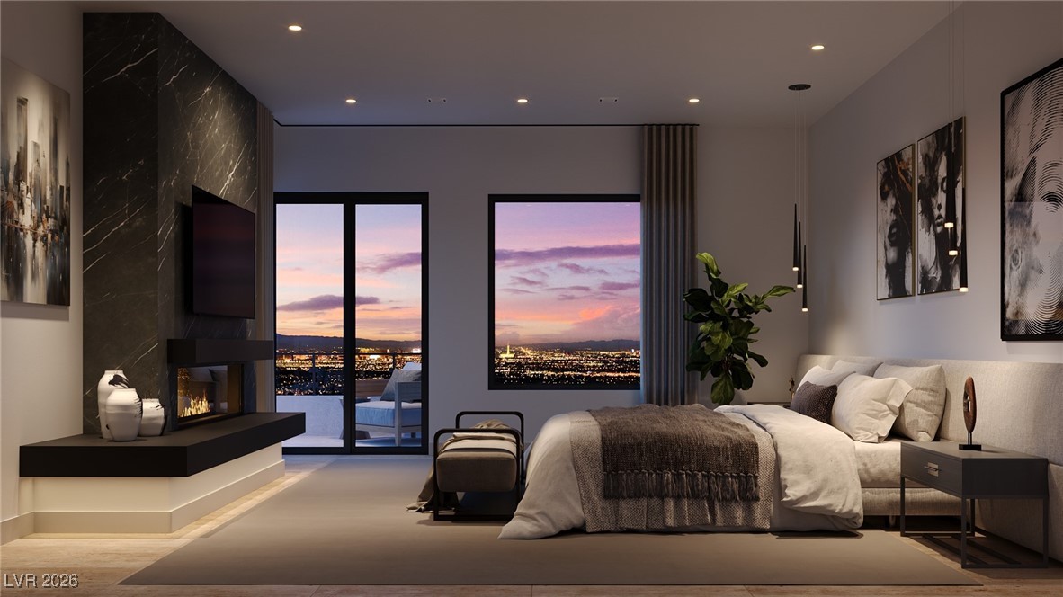 501 Overlook Rim Drive Henderson, NV 89012 - Photo 5 of 14 Rendering of Primary Bedroom