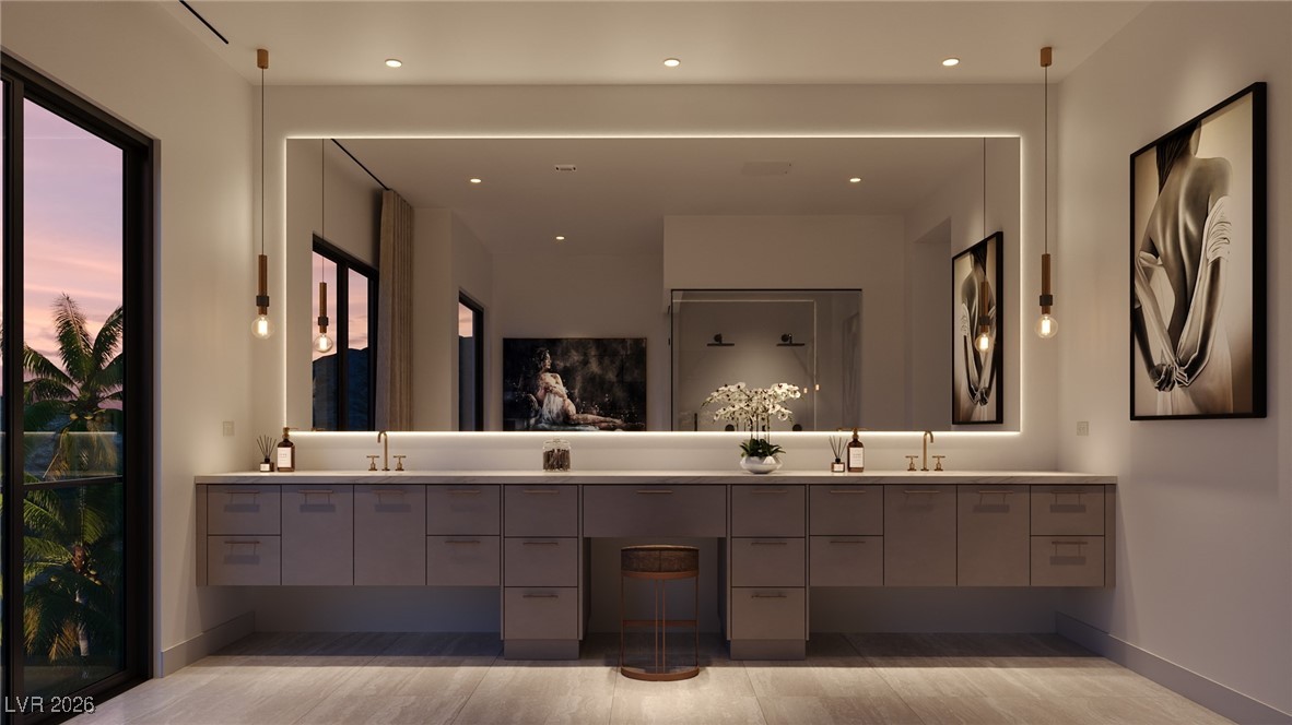 501 Overlook Rim Drive Henderson, NV 89012 - Photo 6 of 14 Rendering of Primary Bathroom