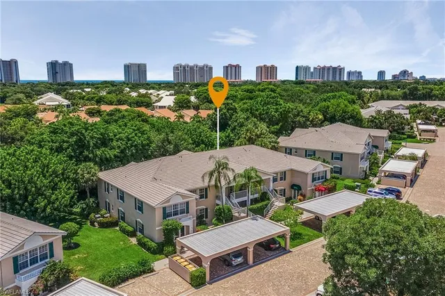 a view of a city in middle of a city