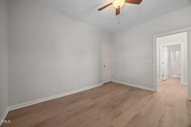 wooden floor in an empty room